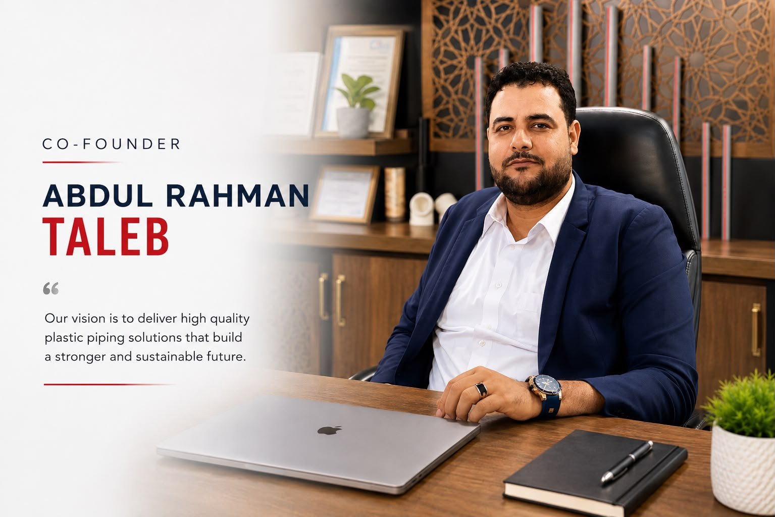 Abdul Rahman Taleb, Co-Founder of Star Polymer Company