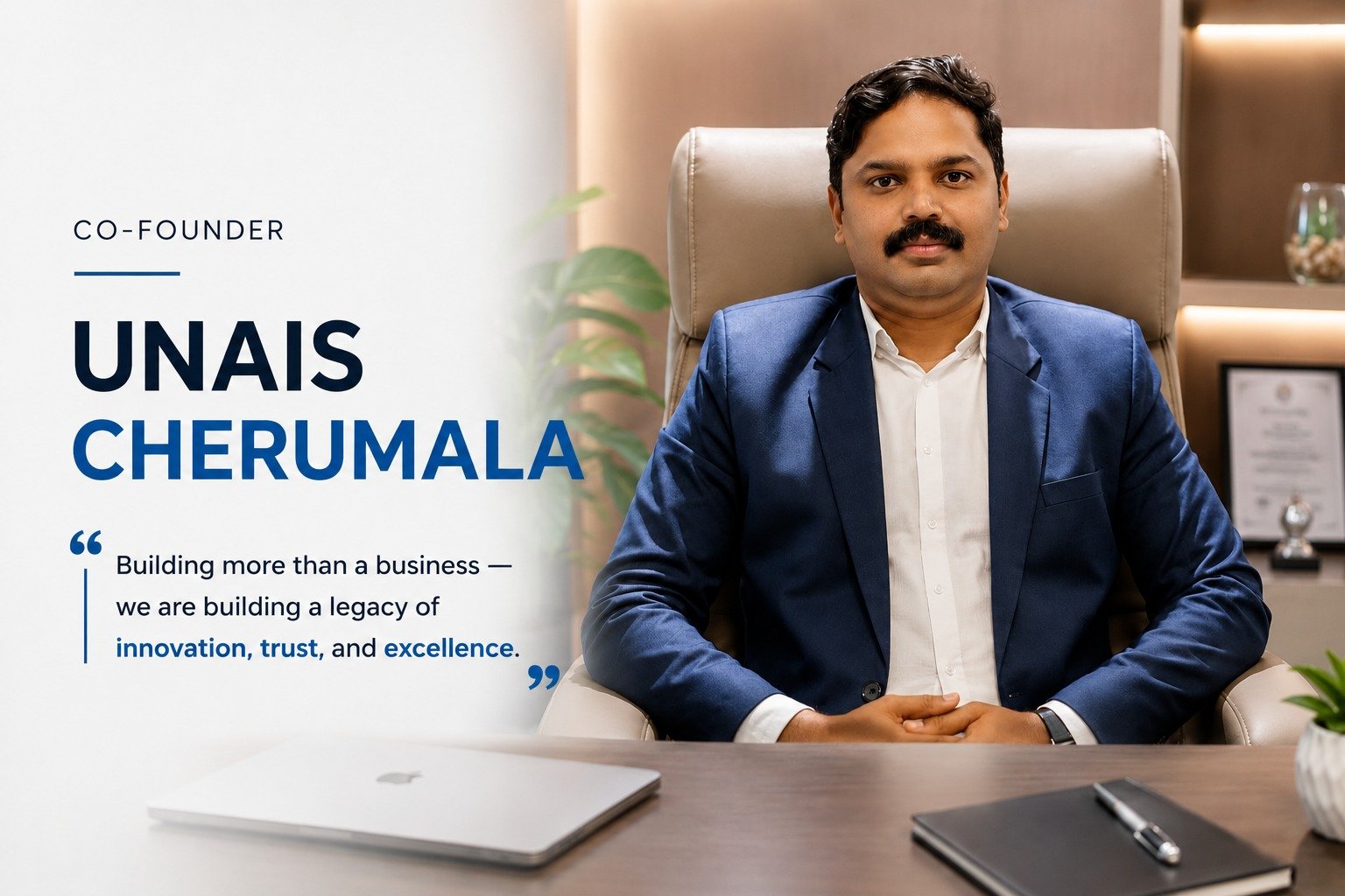Unais Cherumala, Co-Founder of Star Polymer Company